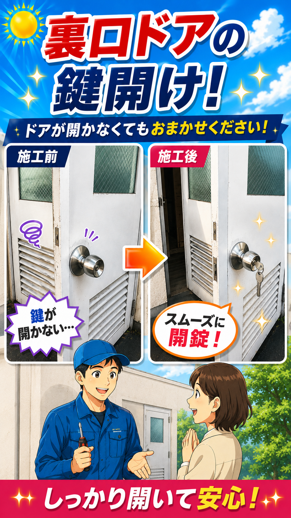 作業後